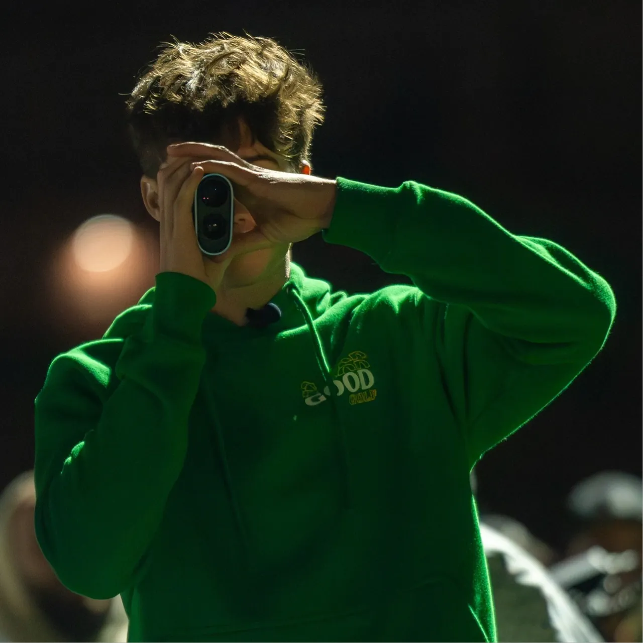Precision Pro Rangefinder in use